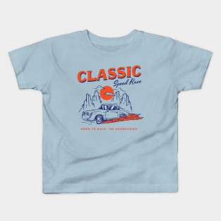 Classic Speed Race Kids T-Shirt